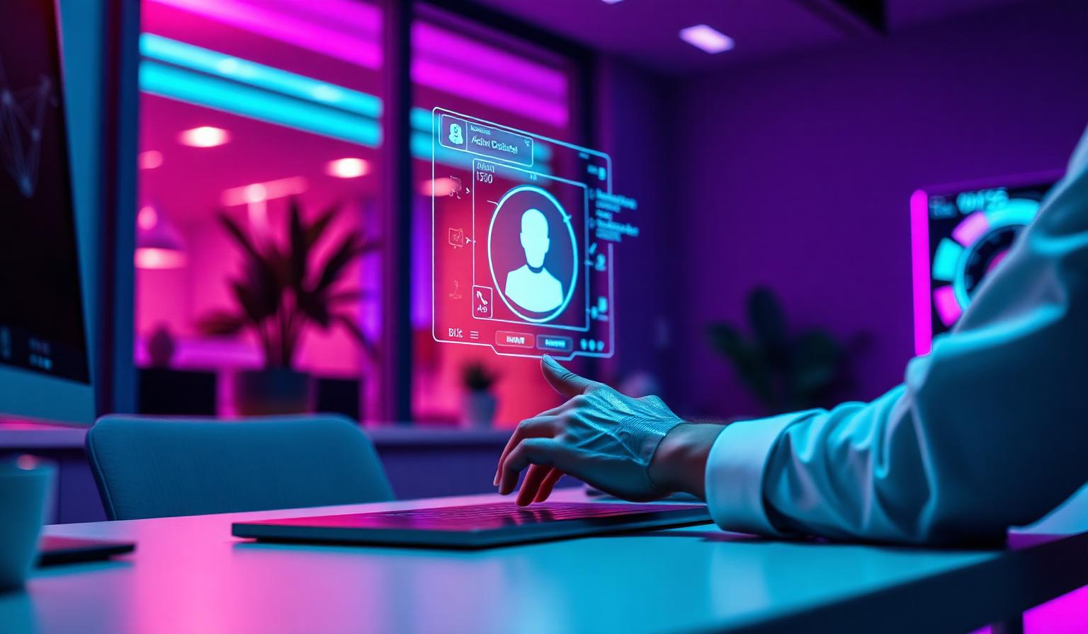 Interface de chat com inteligência artificial